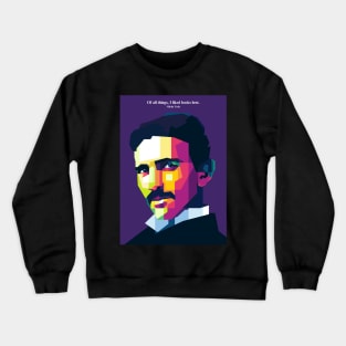 Nikola Tesla Crewneck Sweatshirt